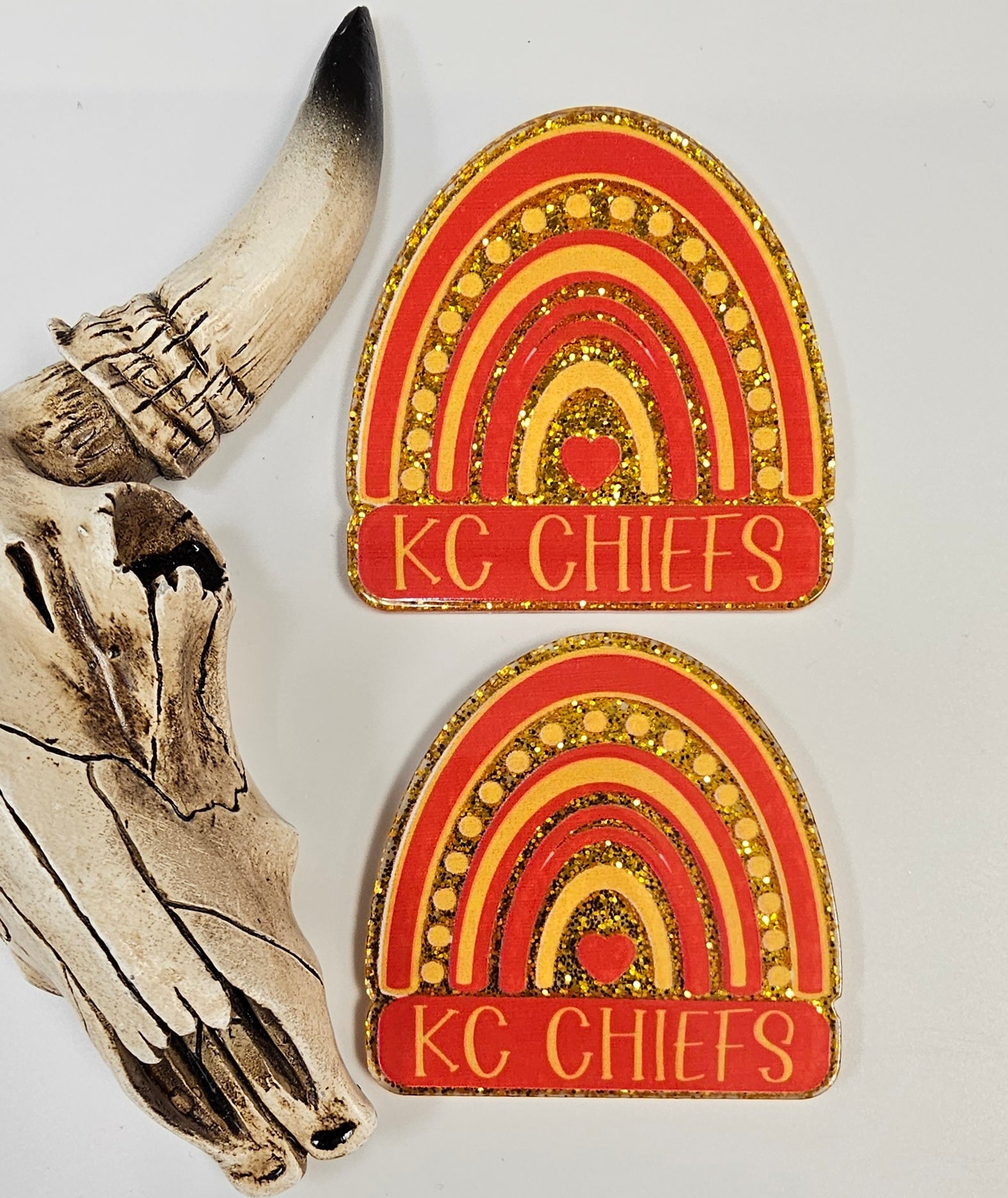 Flatback KC Football Rainbow 120