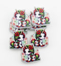 Acrylic Focal Holly Jolly Unicorn AF103