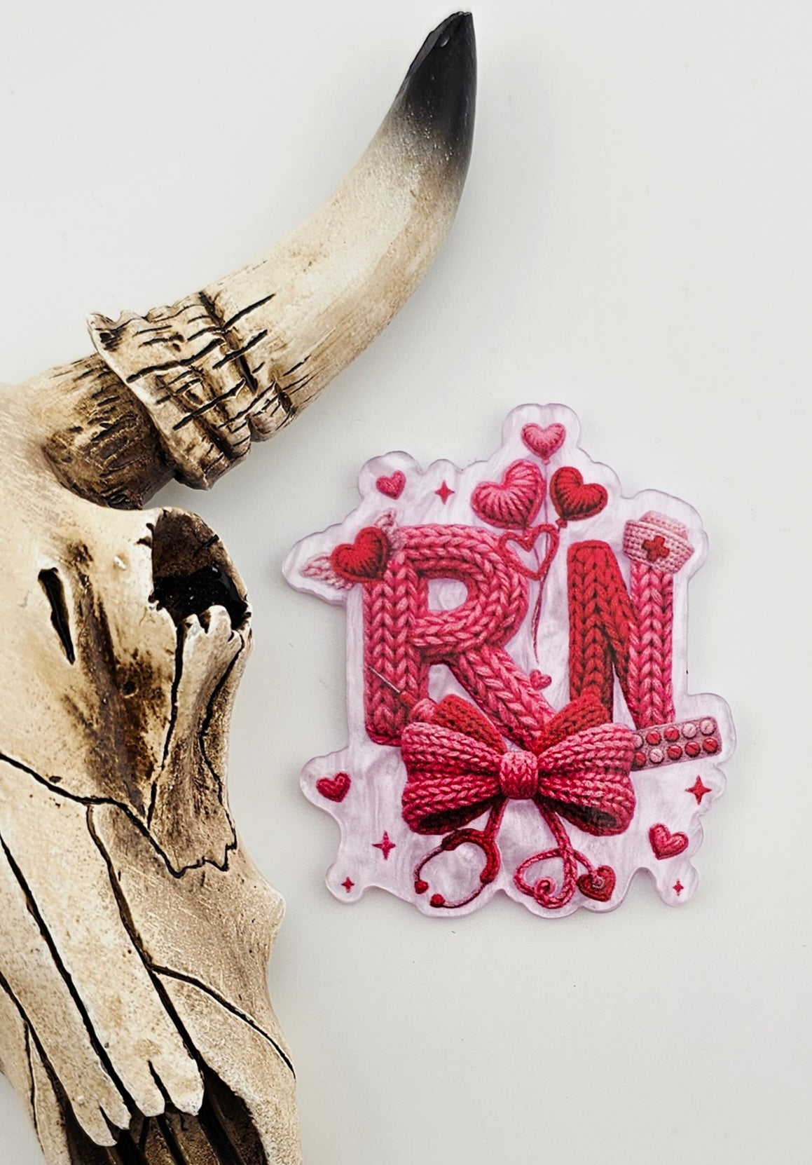 Flatback Crochet RN Nurse 299