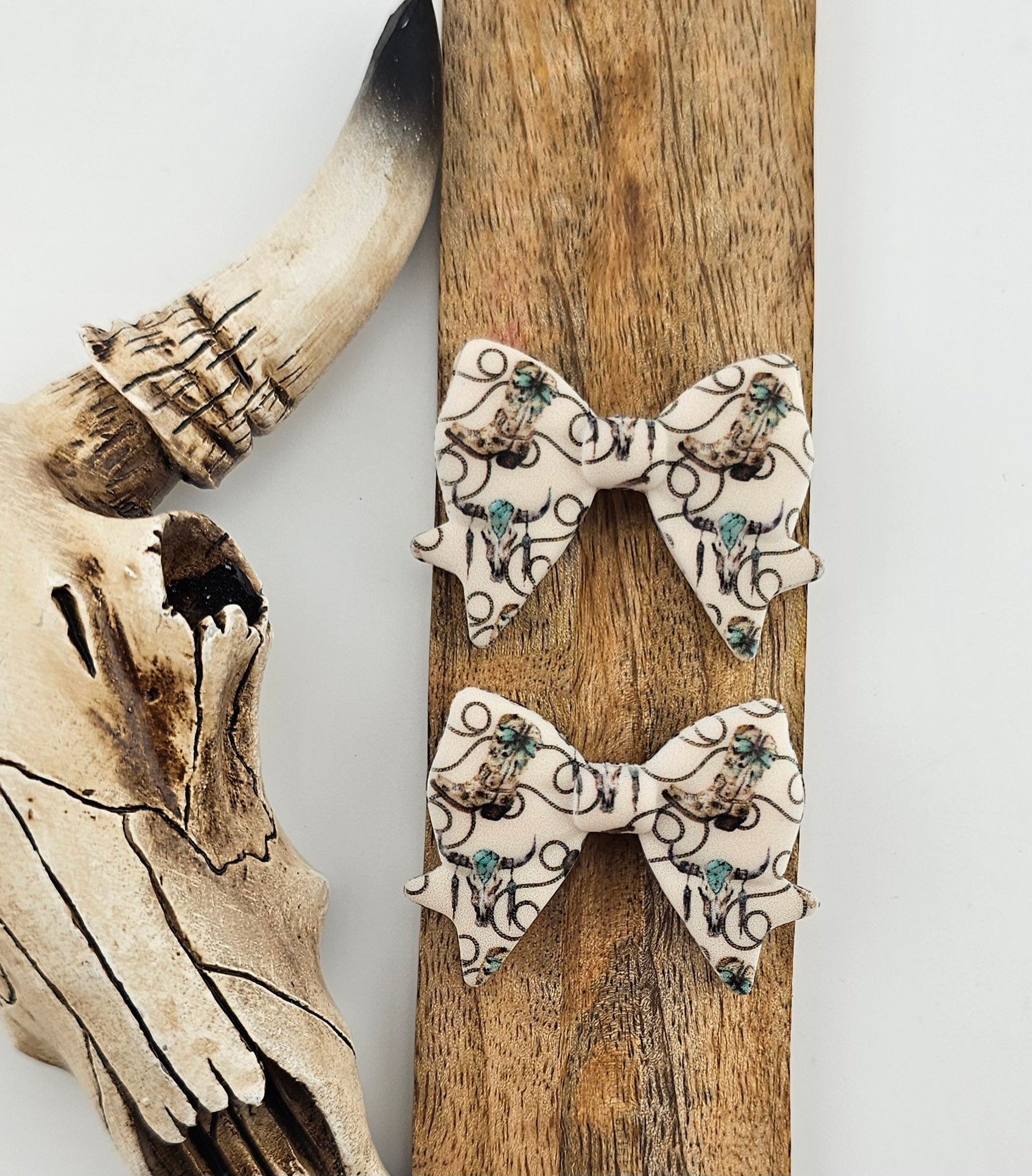 Turquoise Rodeo Bow Focal