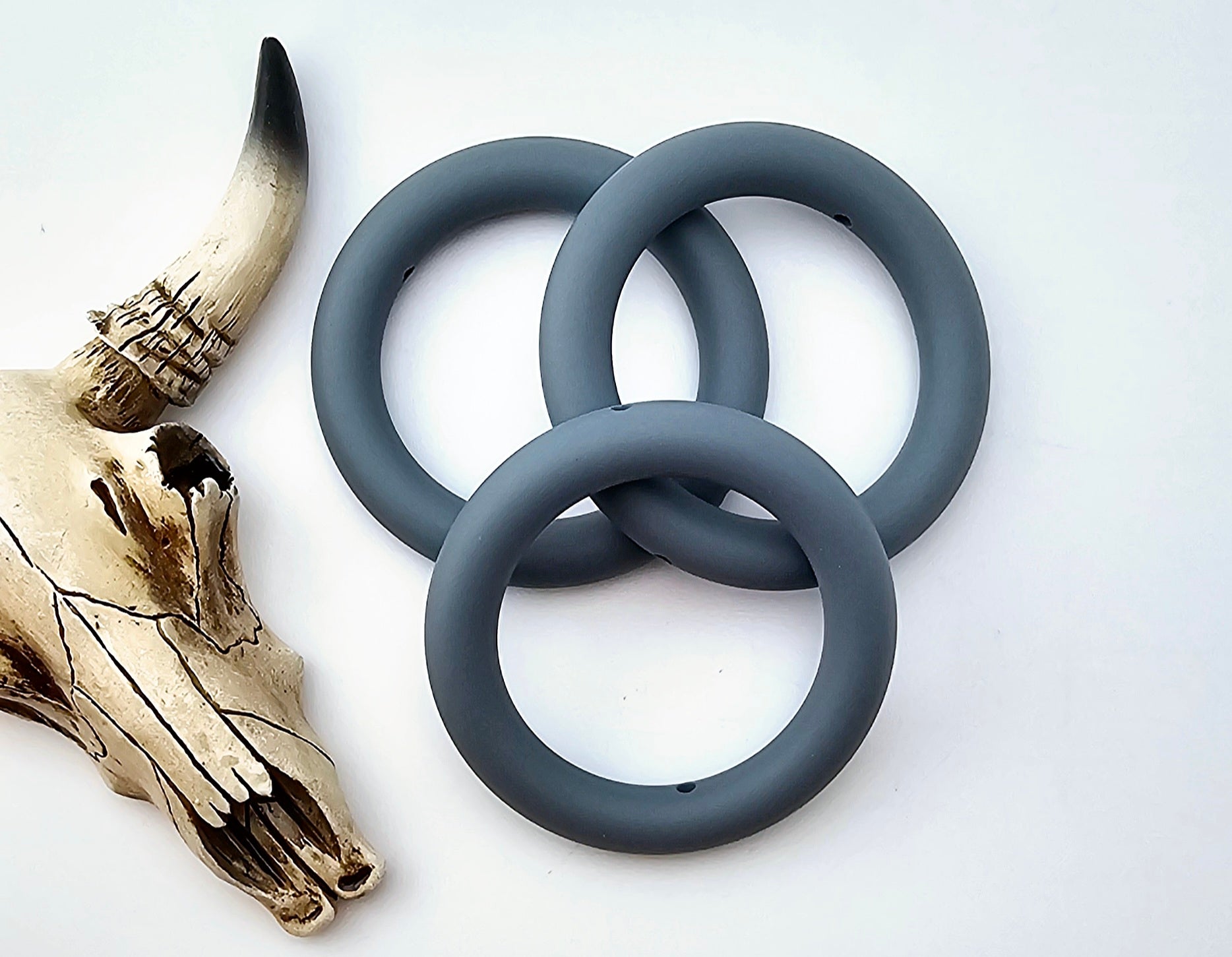 Silicone Ring 65mm #10 Dim Grey