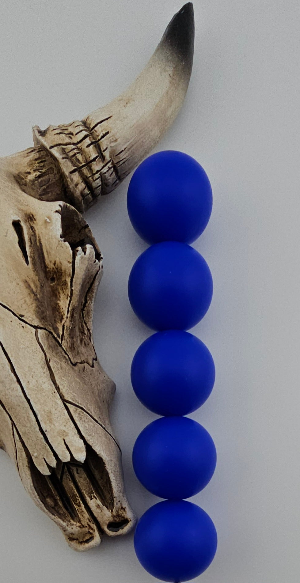 19mm Solid Silicone Beads