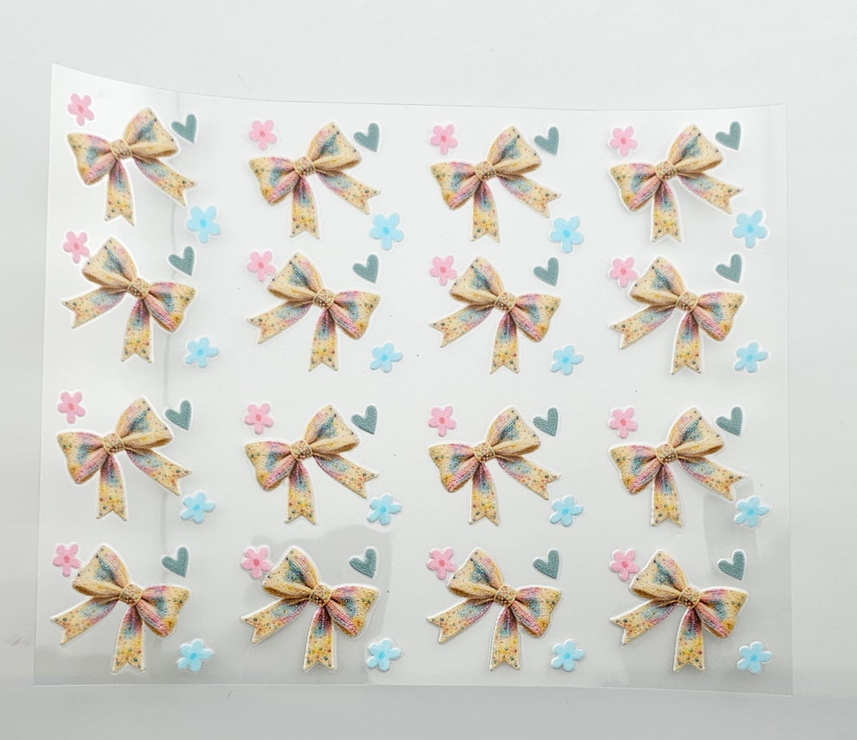UVDTF Bows and Hearts  Pen Wrap *sold individually*