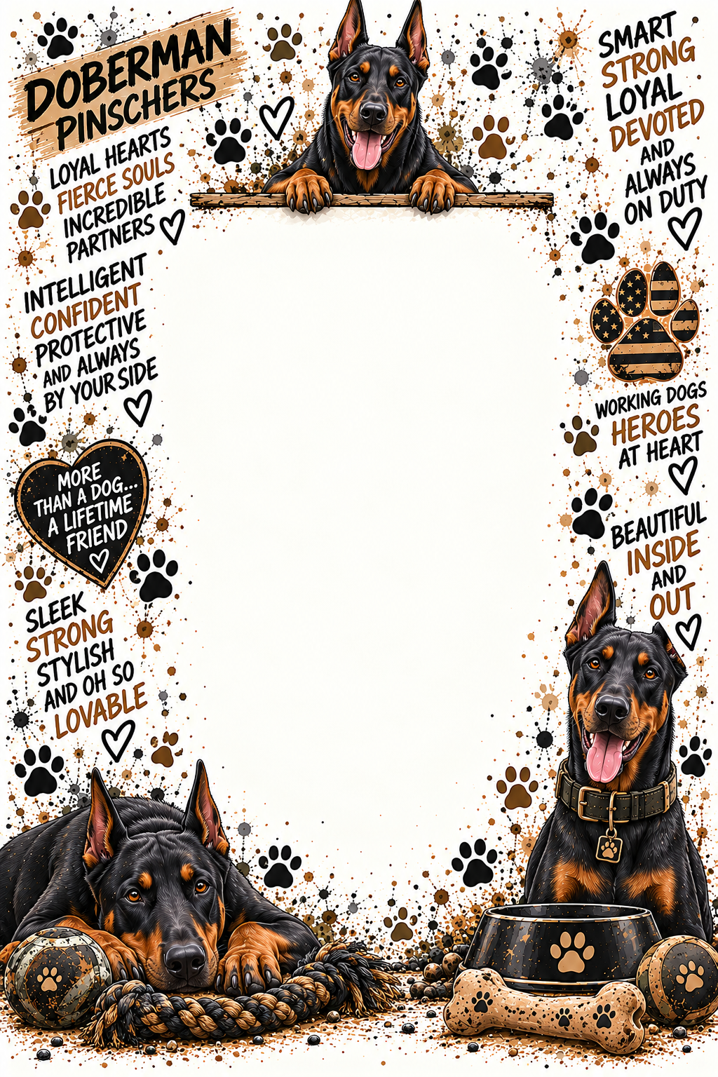 Fur Baby Doggie Large Breed Notepads