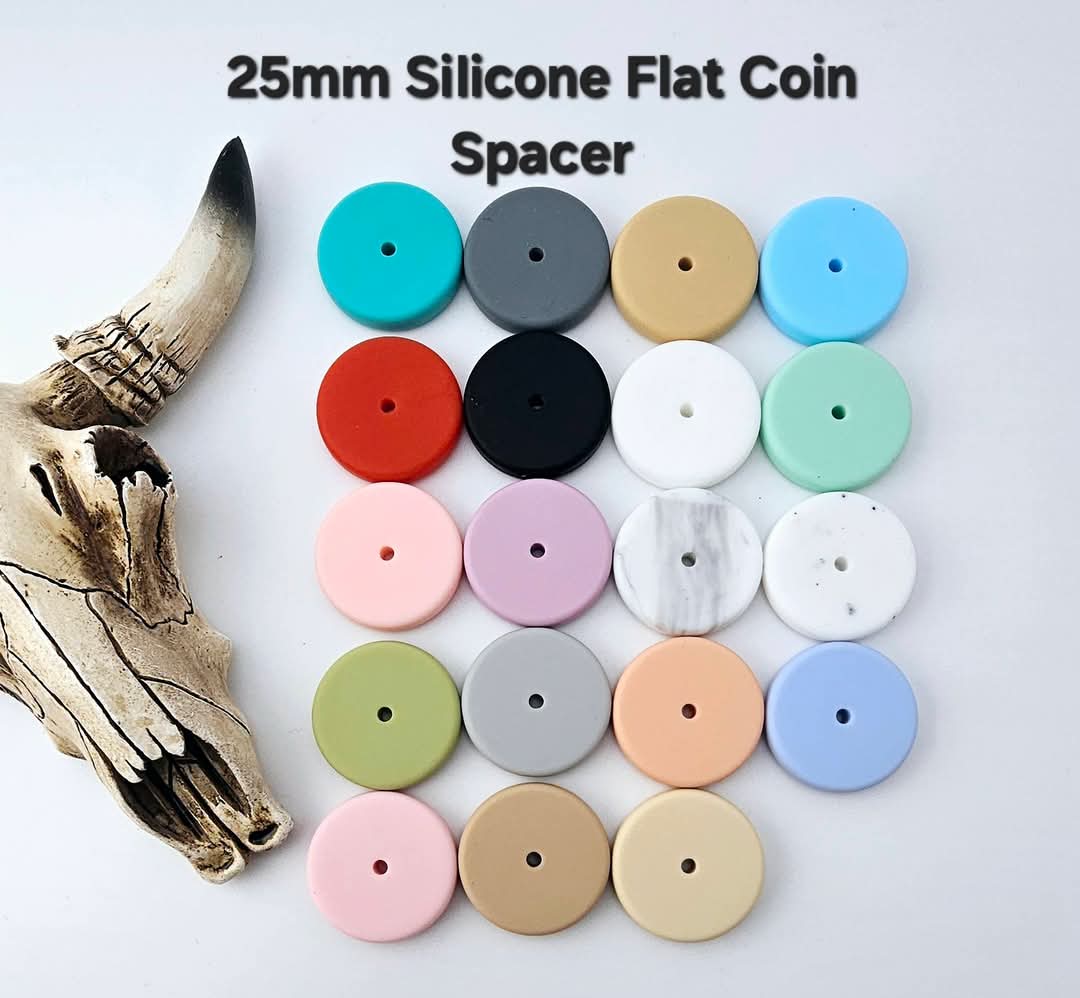 25mm Coin Spacer Silicone