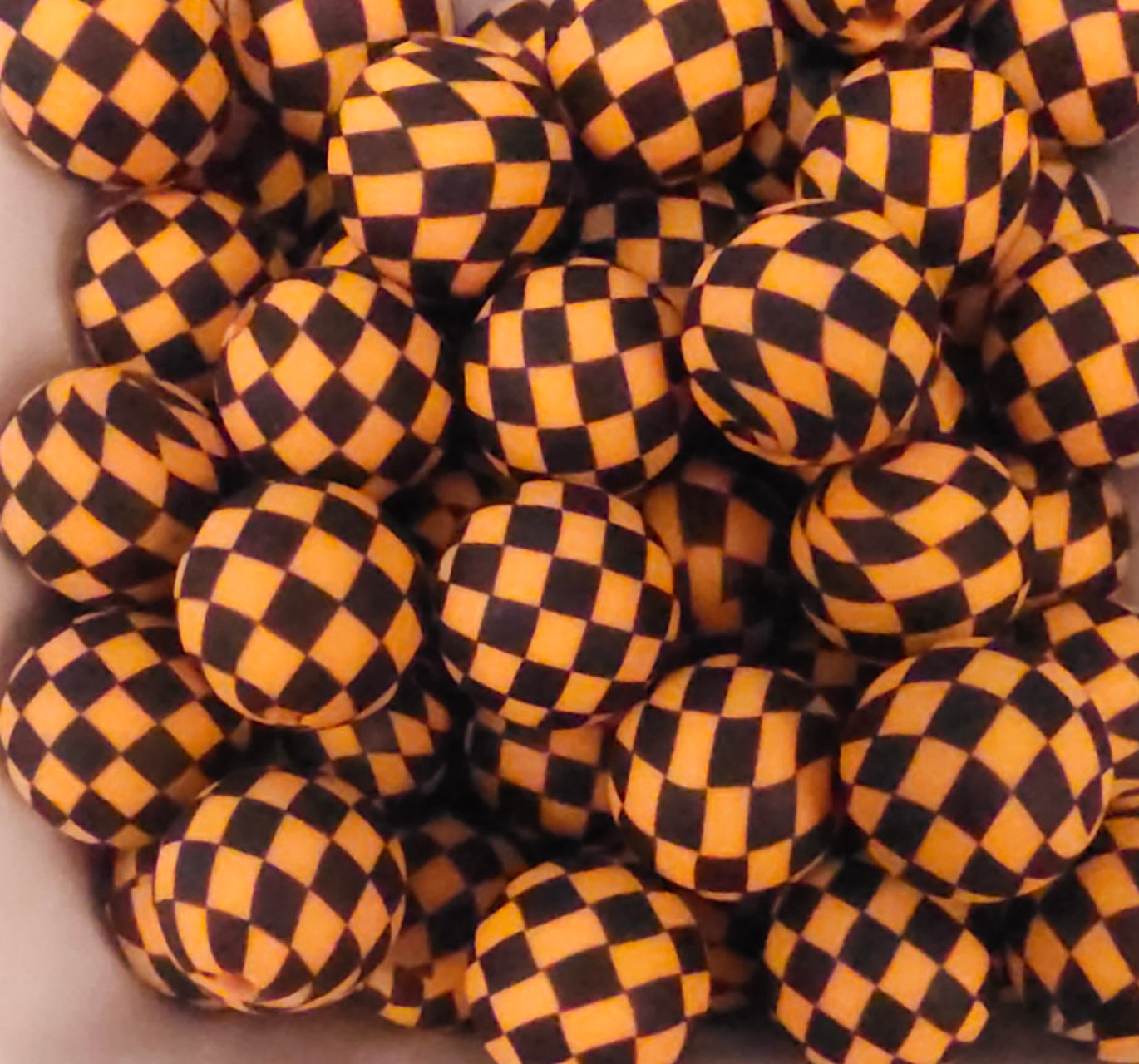 #97 Honey Yellow Checkered 15mm Print
