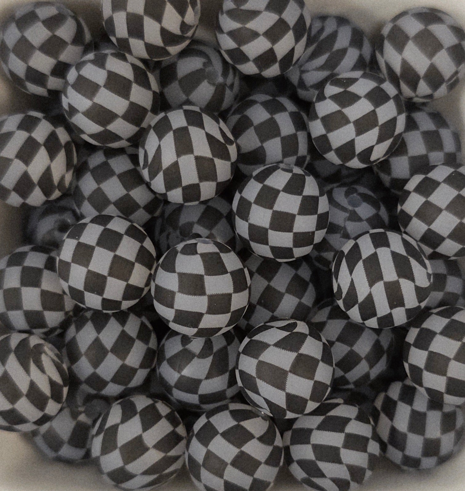 #31 Clear Checkered 15mm Print