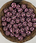 Pink/Gold Leopard Print