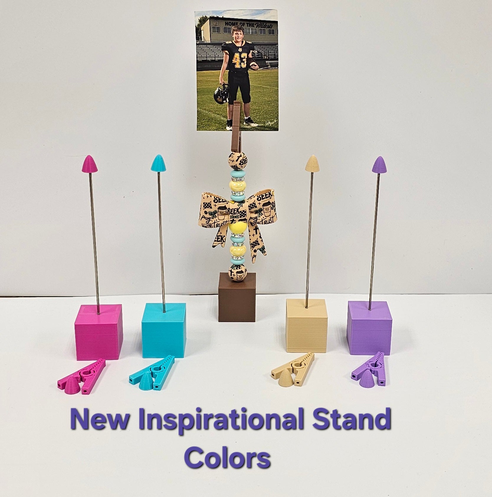 Beadable Inspirational Stand 3D Printed