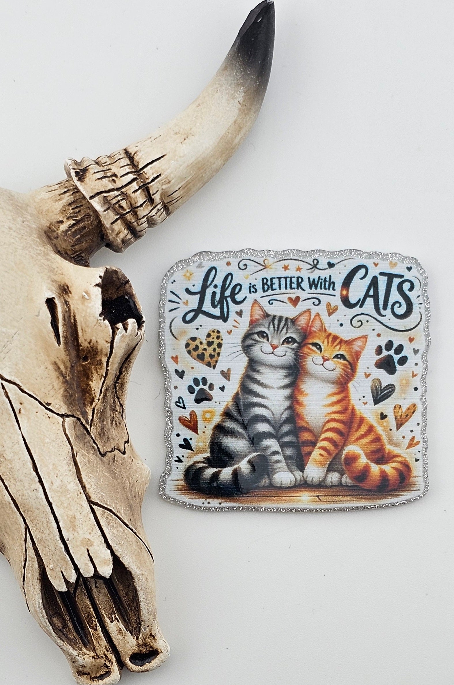 Flatback Life is Better With Cats 417