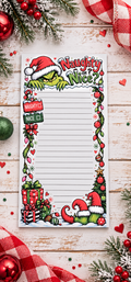 Naughty or Nice Notepad