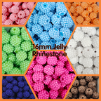 Rhinestone 16mm Jelly Acrylic
