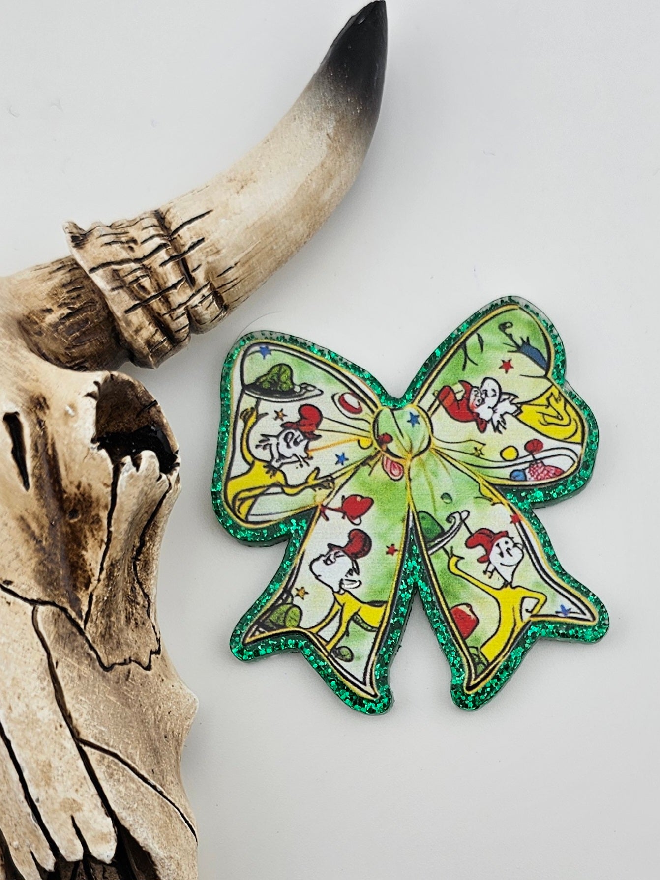 Flatback Green Doctor Bow 544