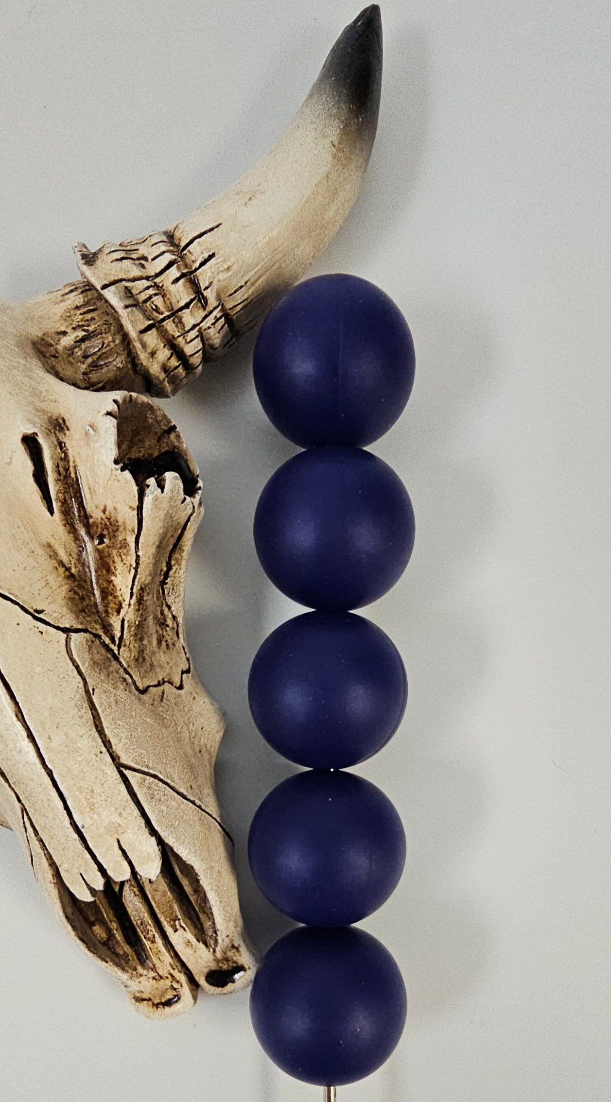 19mm Solid Silicone Beads