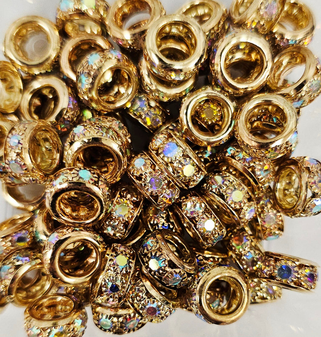 10mm Premium Rhinestone Spacer