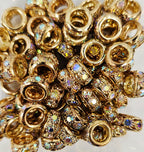 10mm Premium Rhinestone Spacer