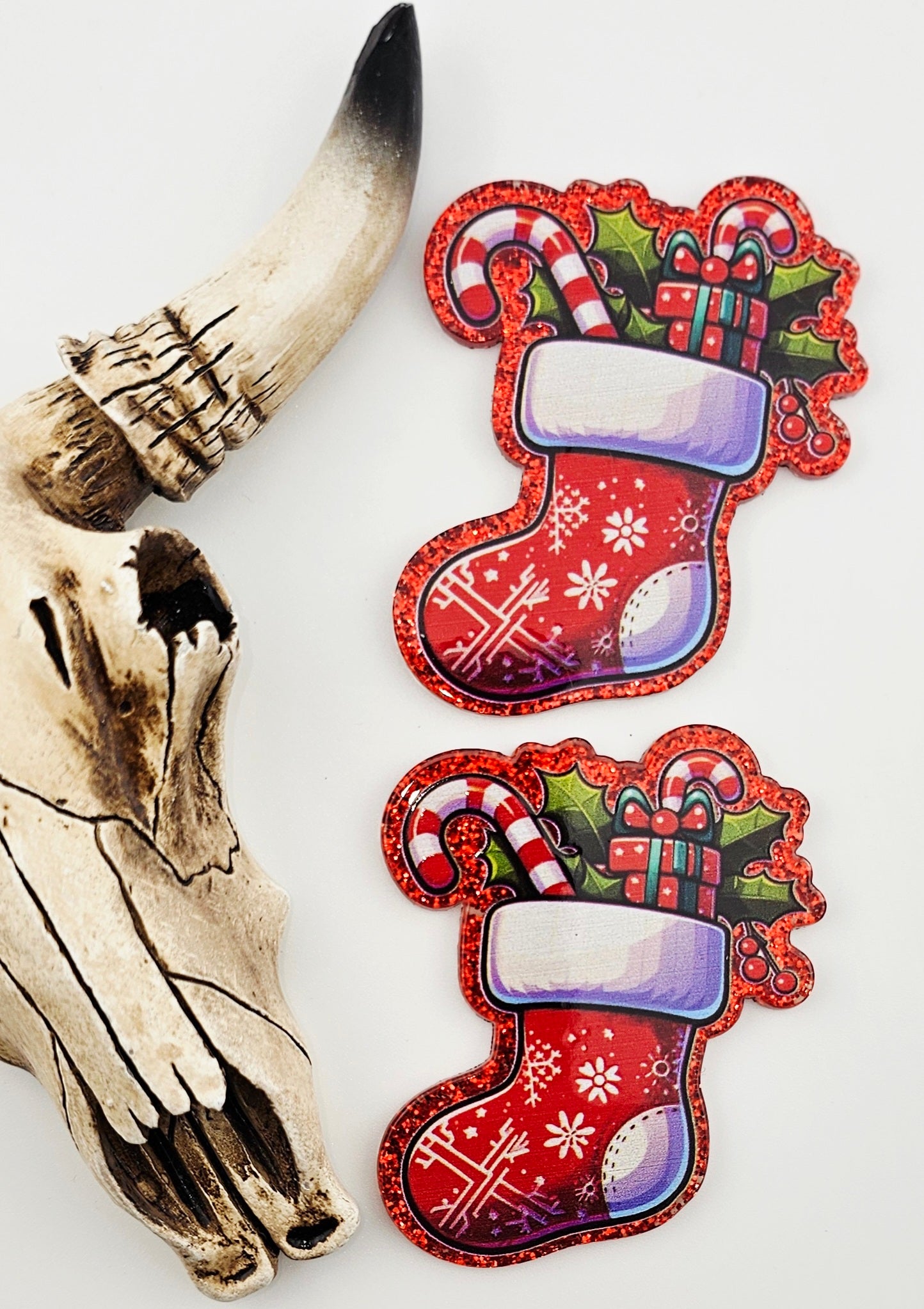 Flatback Christmas Stocking 191