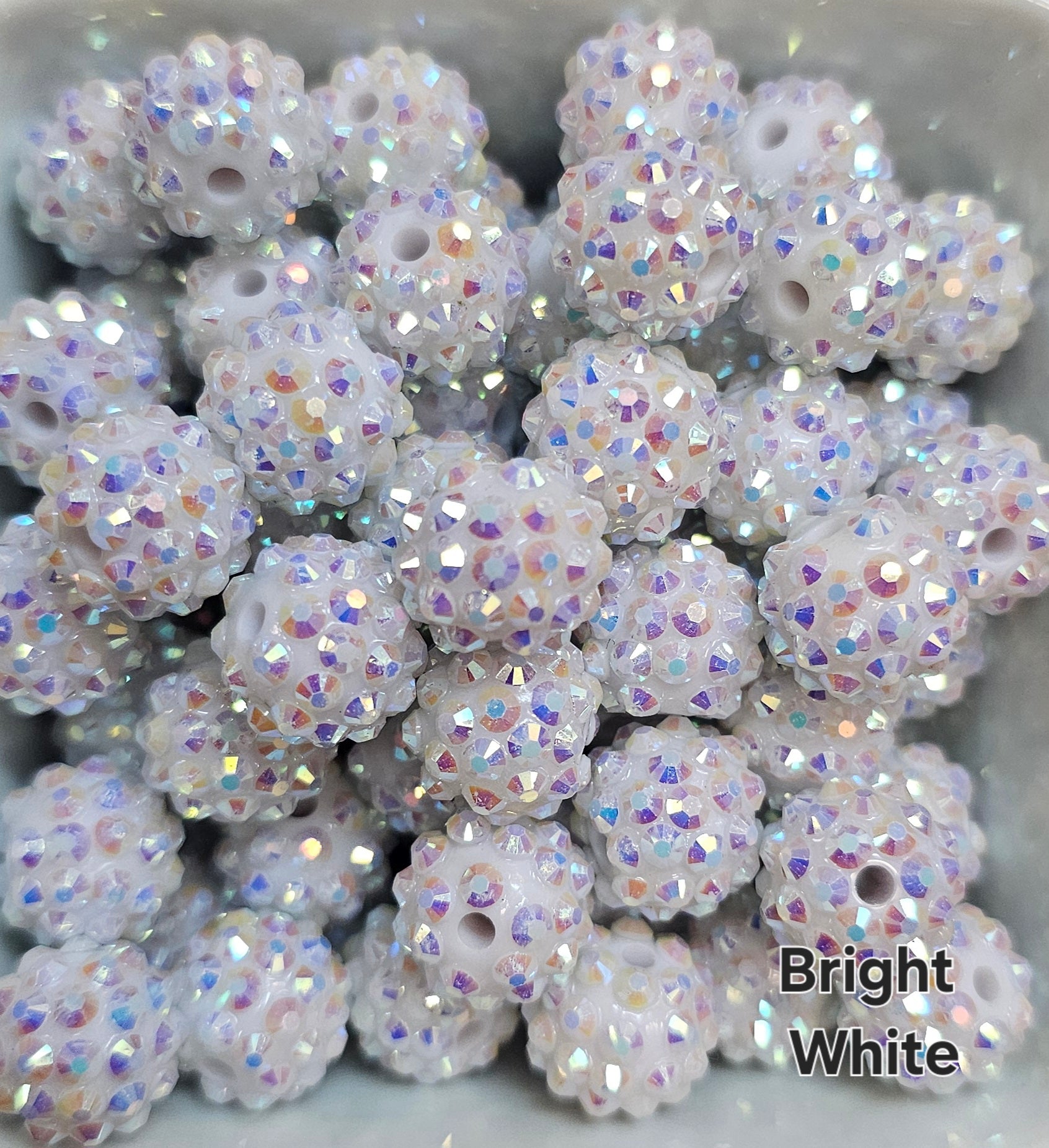 14mm Rhinestone Acrylic CLICK TO SEE ALL VARIANTS