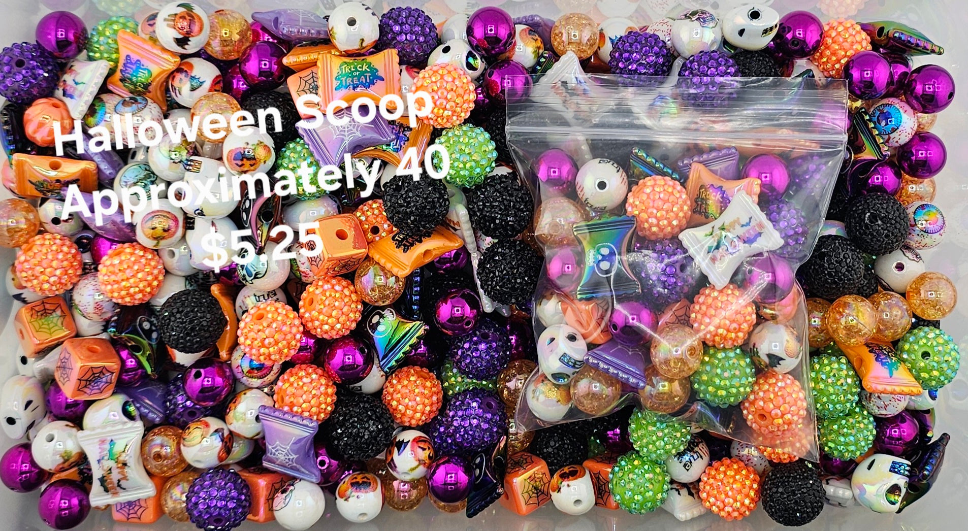 Halloween Scoop Acrylic