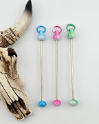 Beadable Zipper Pull Bar