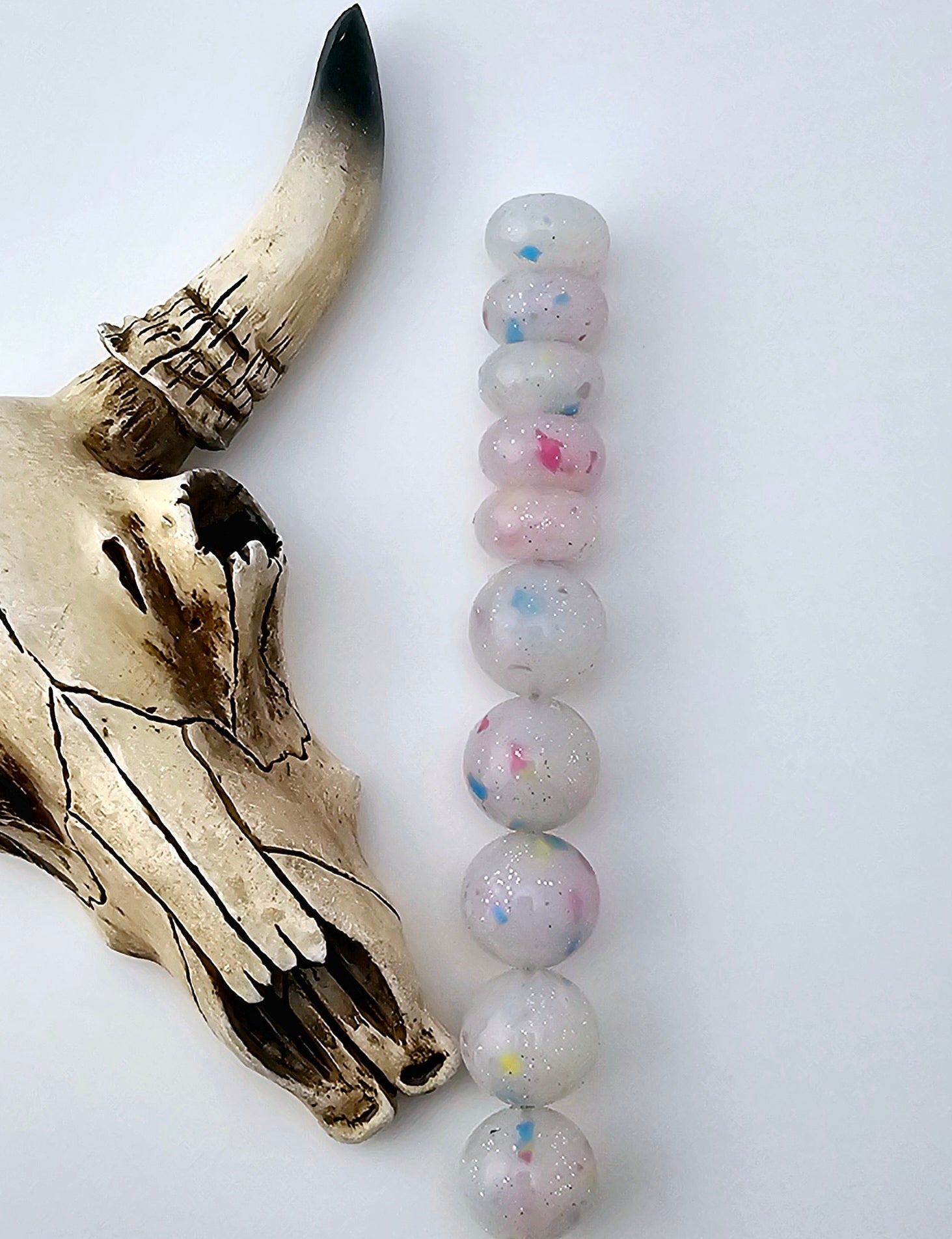 Jelly Glitter Print Silicone