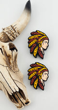 Red and Yellow Indian Chief Focal