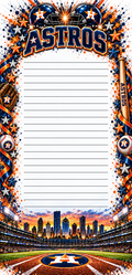 Astros Football Notepad