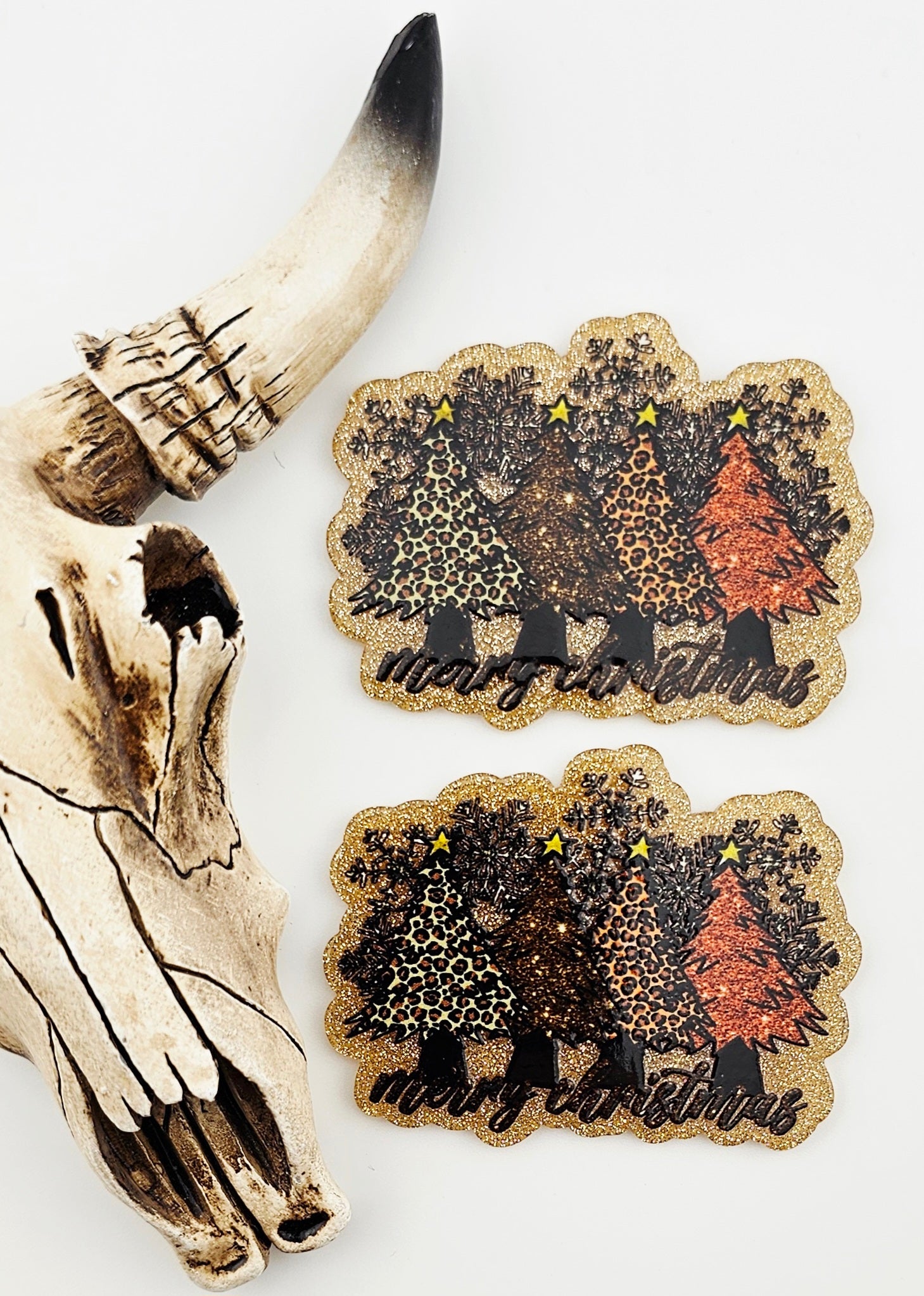 Flatback Western Christmas Tree 121