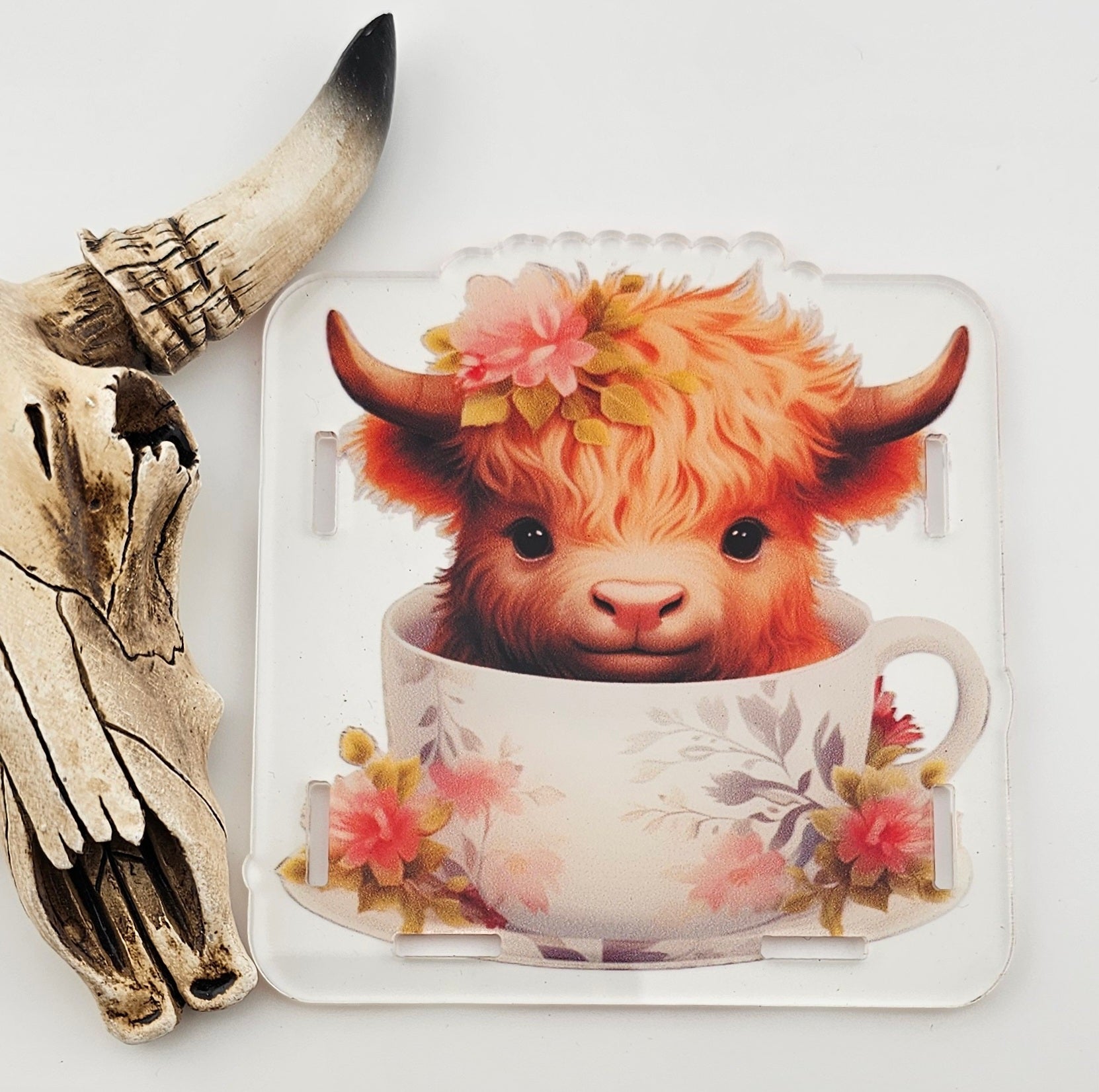 Pen Box Highland Cow-Tea 68