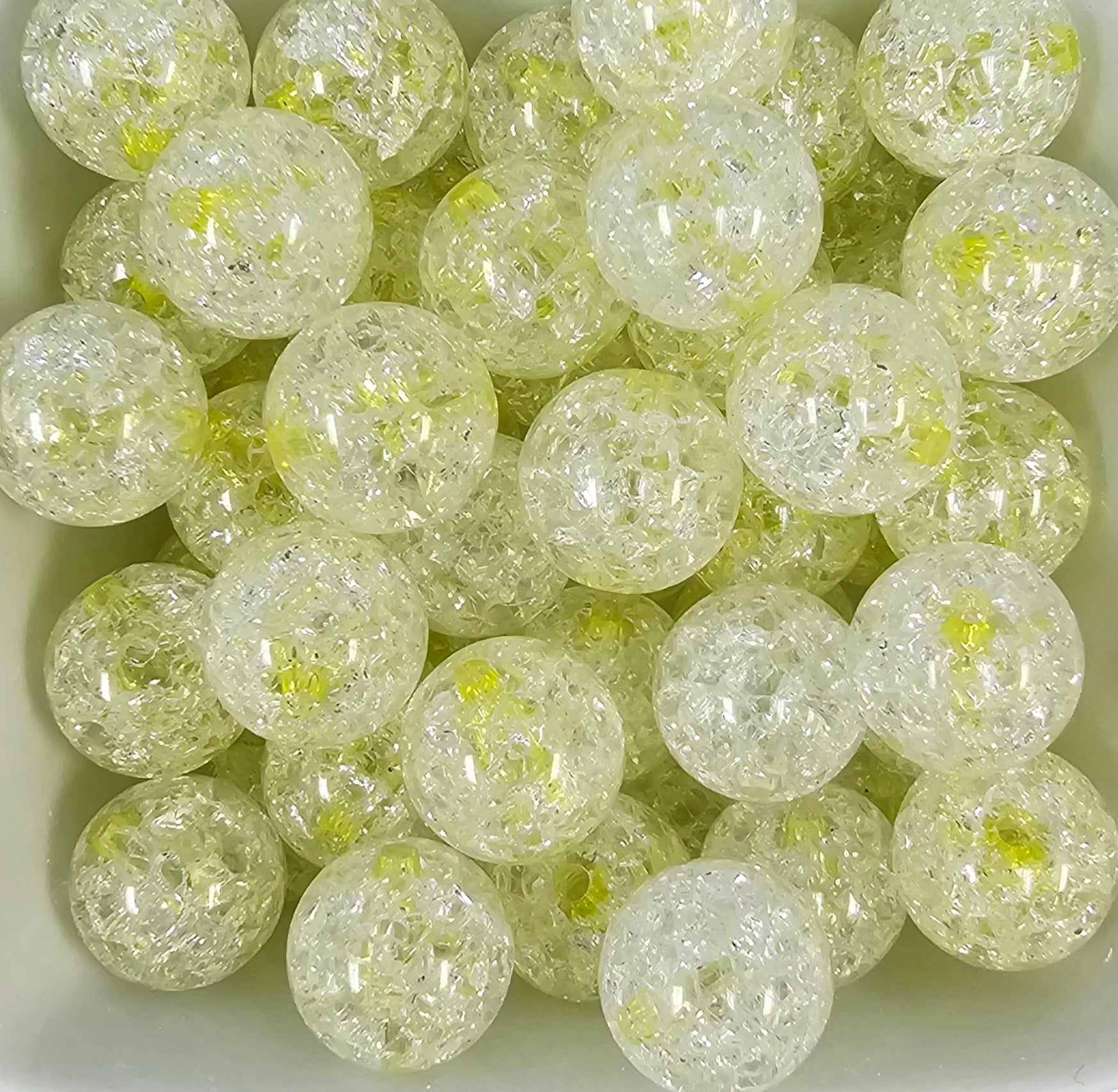 Stem Crackle 15mm Acrylic