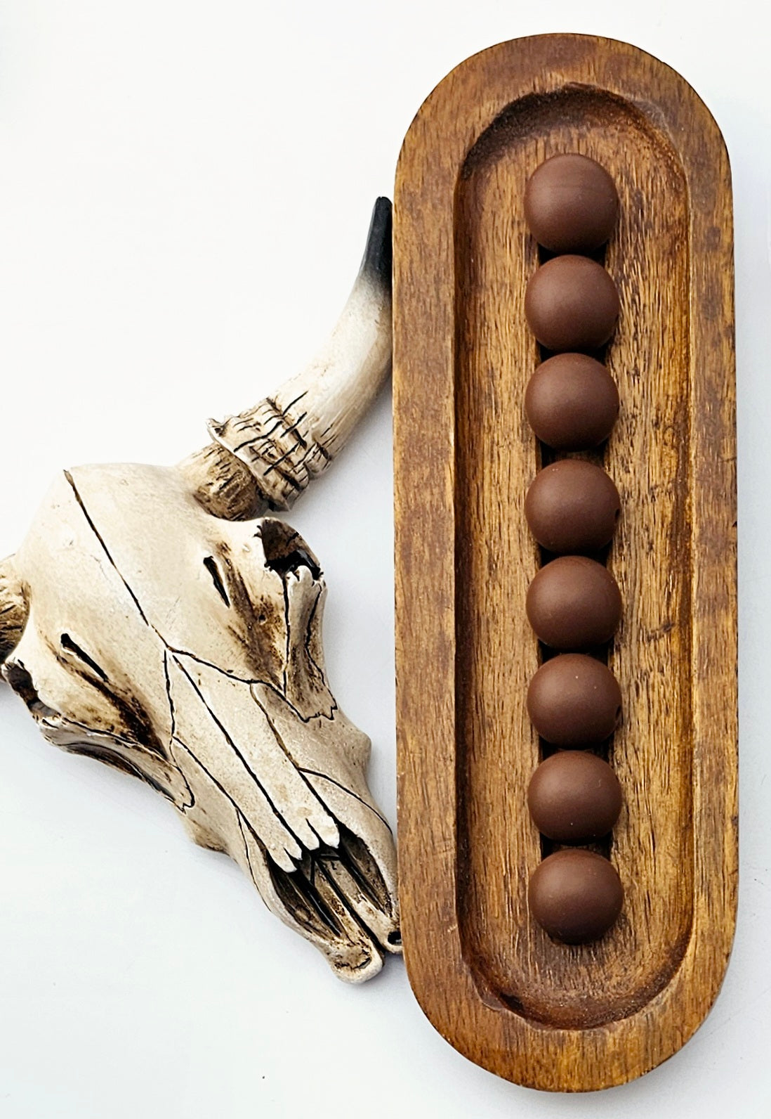 #128 Cow Brown Solid