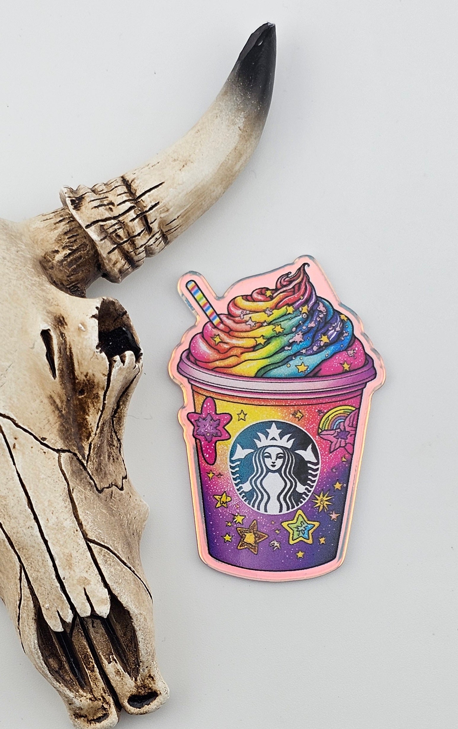 Flatback Unicorn Coffee Star Lady 415