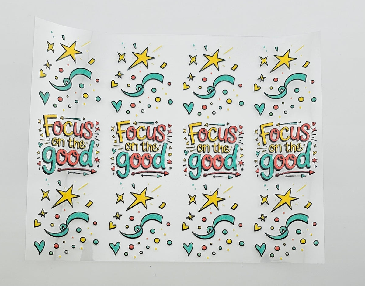 UVDTF Focus On The Good Pen Wrap *sold individually*