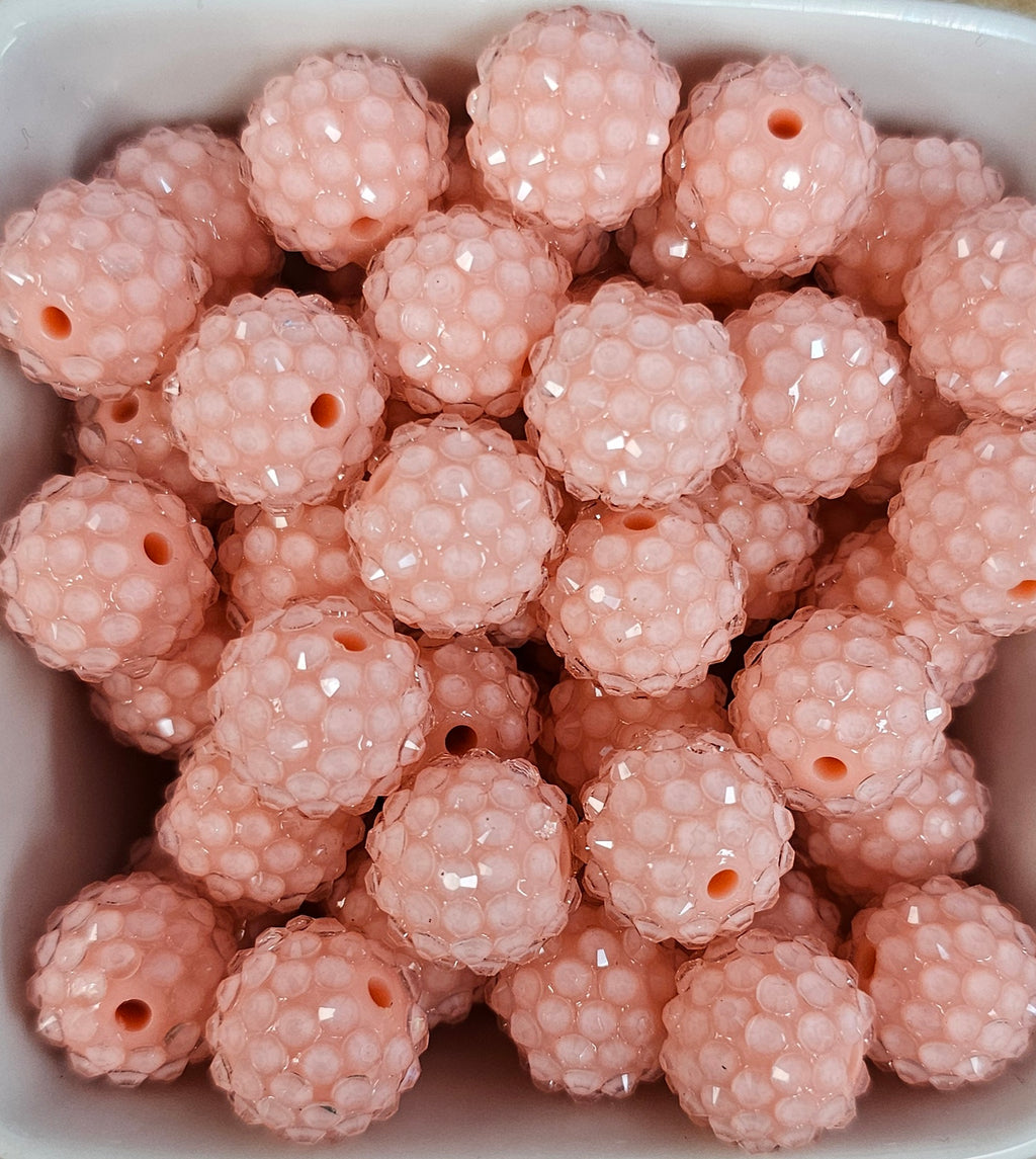 Rhinestone 16mm Clear Jelly Acrylic
