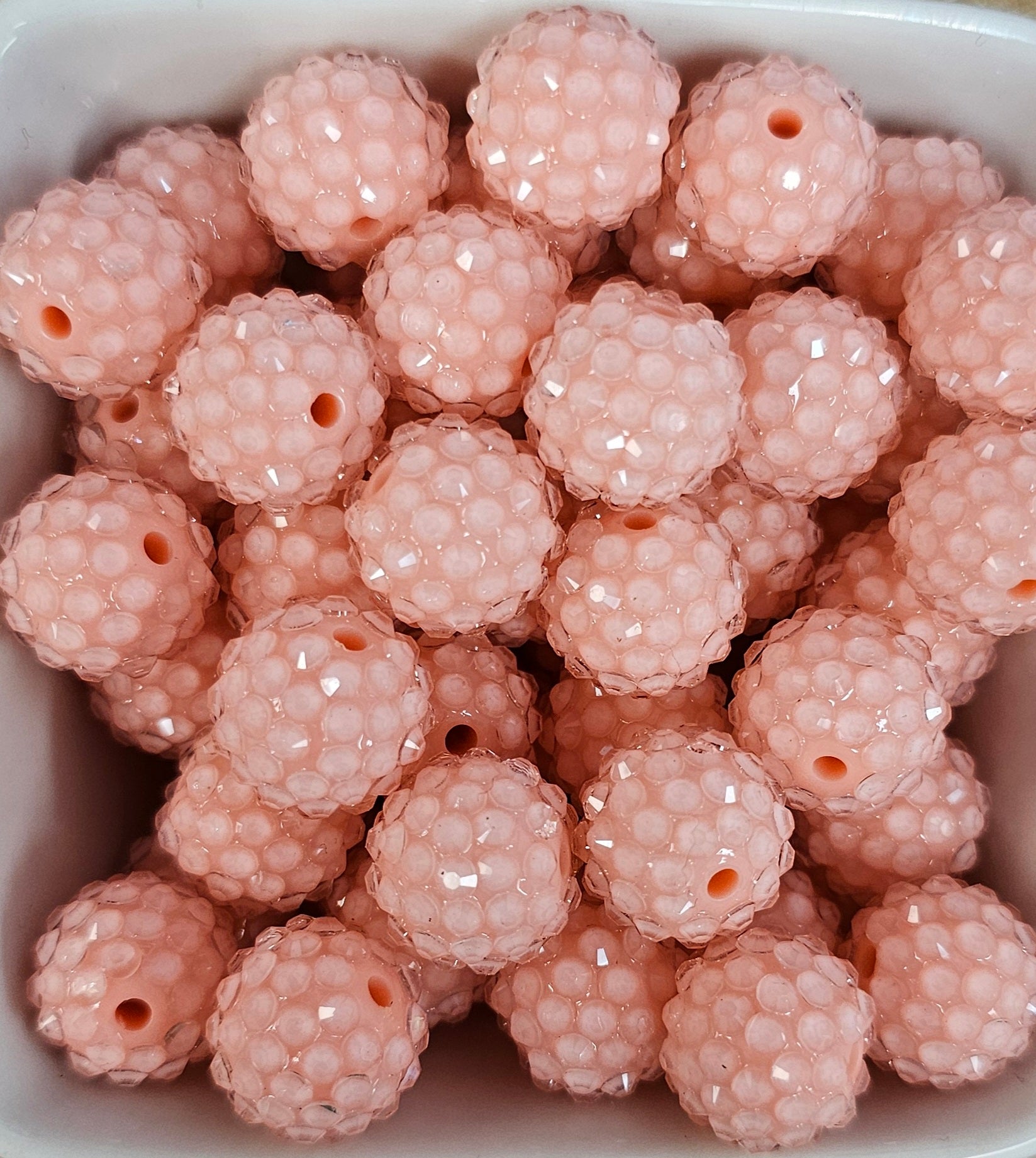 Rhinestone 16mm Clear Jelly Acrylic