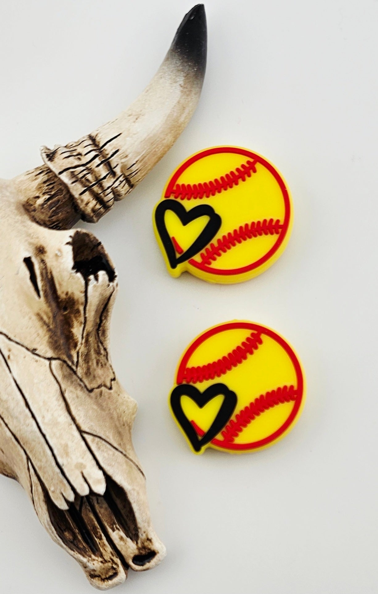 Softball Heart Focal