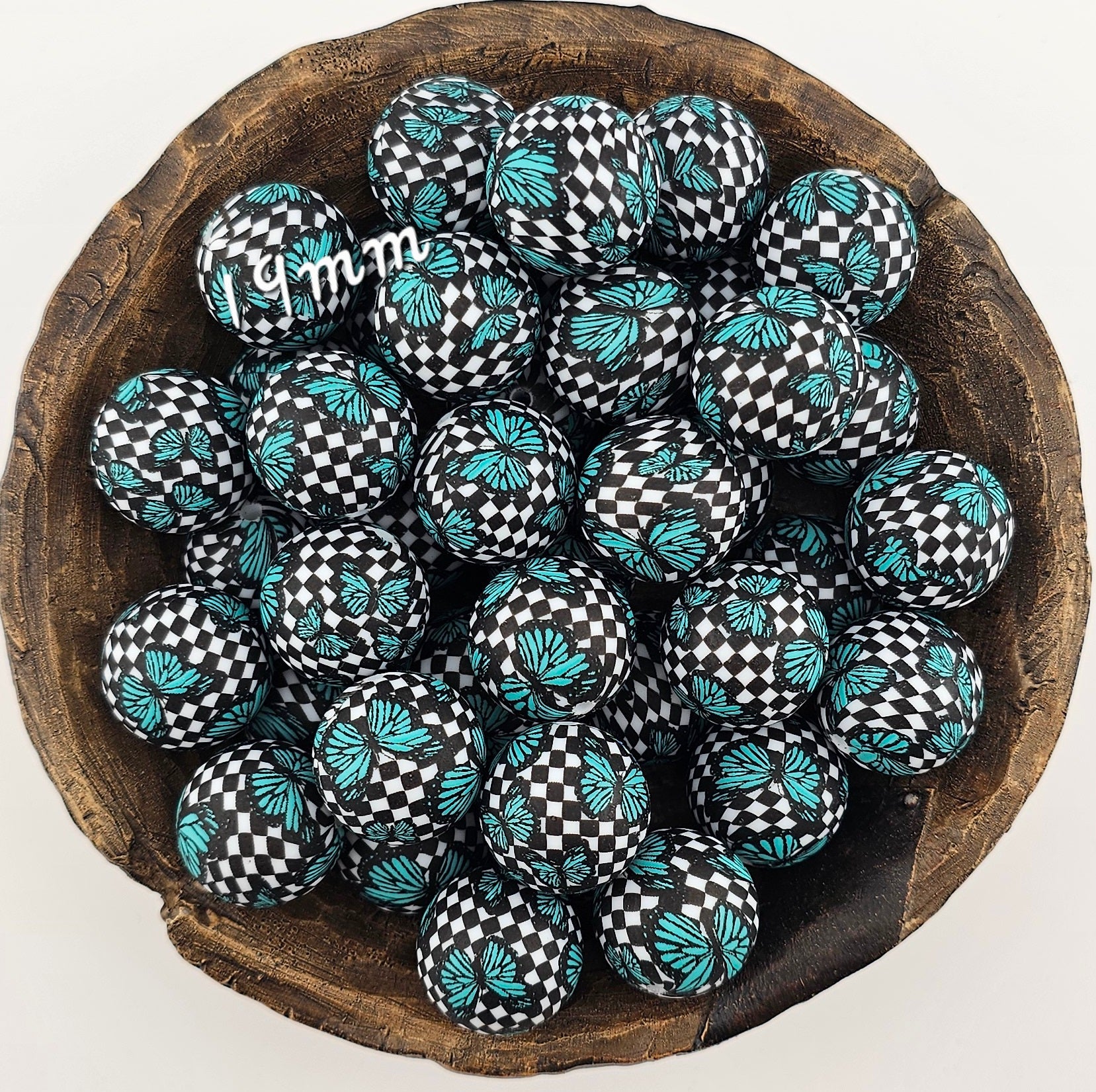 Checkered Wings 19mm Print *Exclusive*