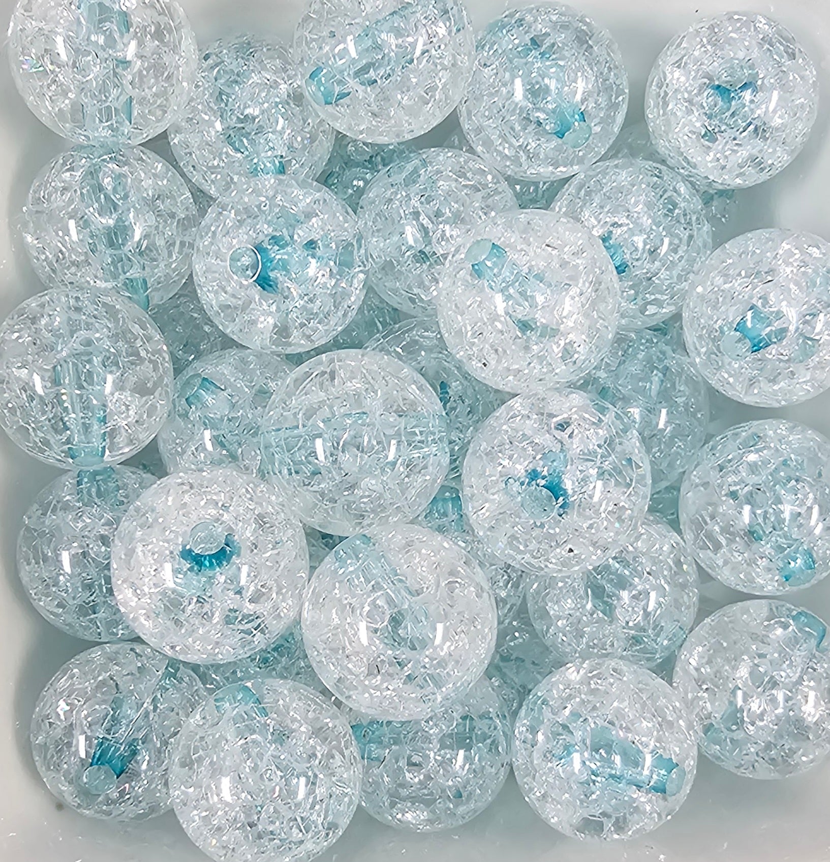 Stem Crackle 15mm Acrylic
