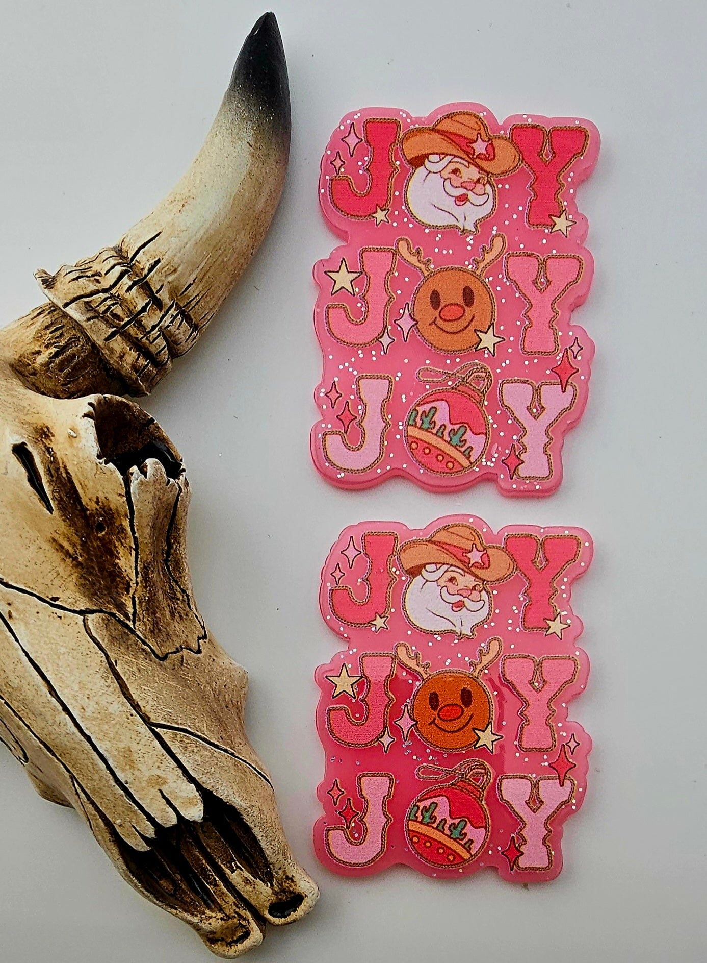 Flatback Christmas JOY JOY 277