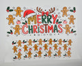UVDTF Gingerbread Man Merry Christmas 40oz Wrap