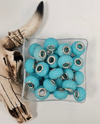 Resin Shimmer Spacer 14mm Large Hole