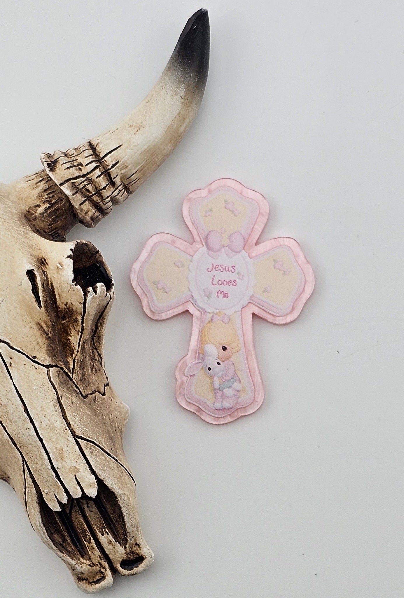 Flatback Jesus Loves Me 476