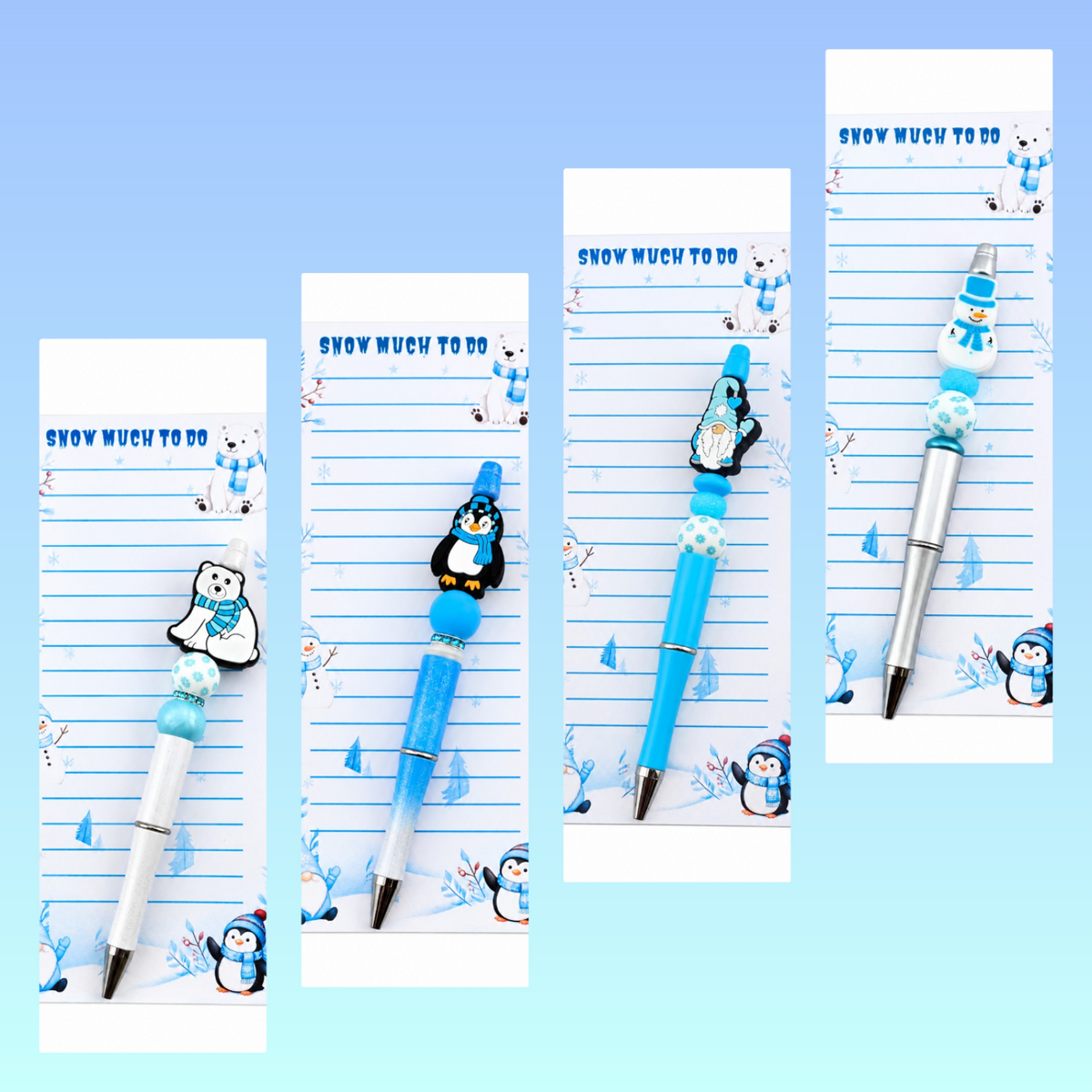 Snow Much To Do Pen & Notepad Set