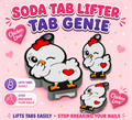 Tab Genie - Chicken Love *not silicone* printed by a 3D printer