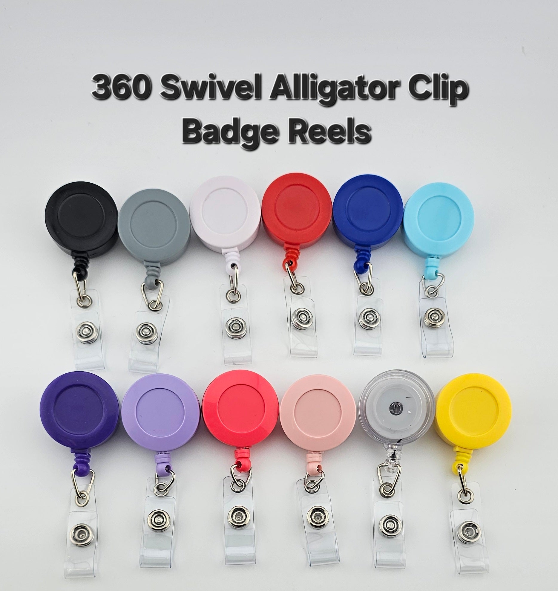 Badge Reel Alligator Clip