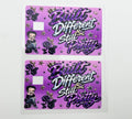UVDTF Built Different Betty B Credit Card Wrap *sold individually*