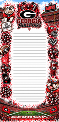 Bulldog Football Notepad