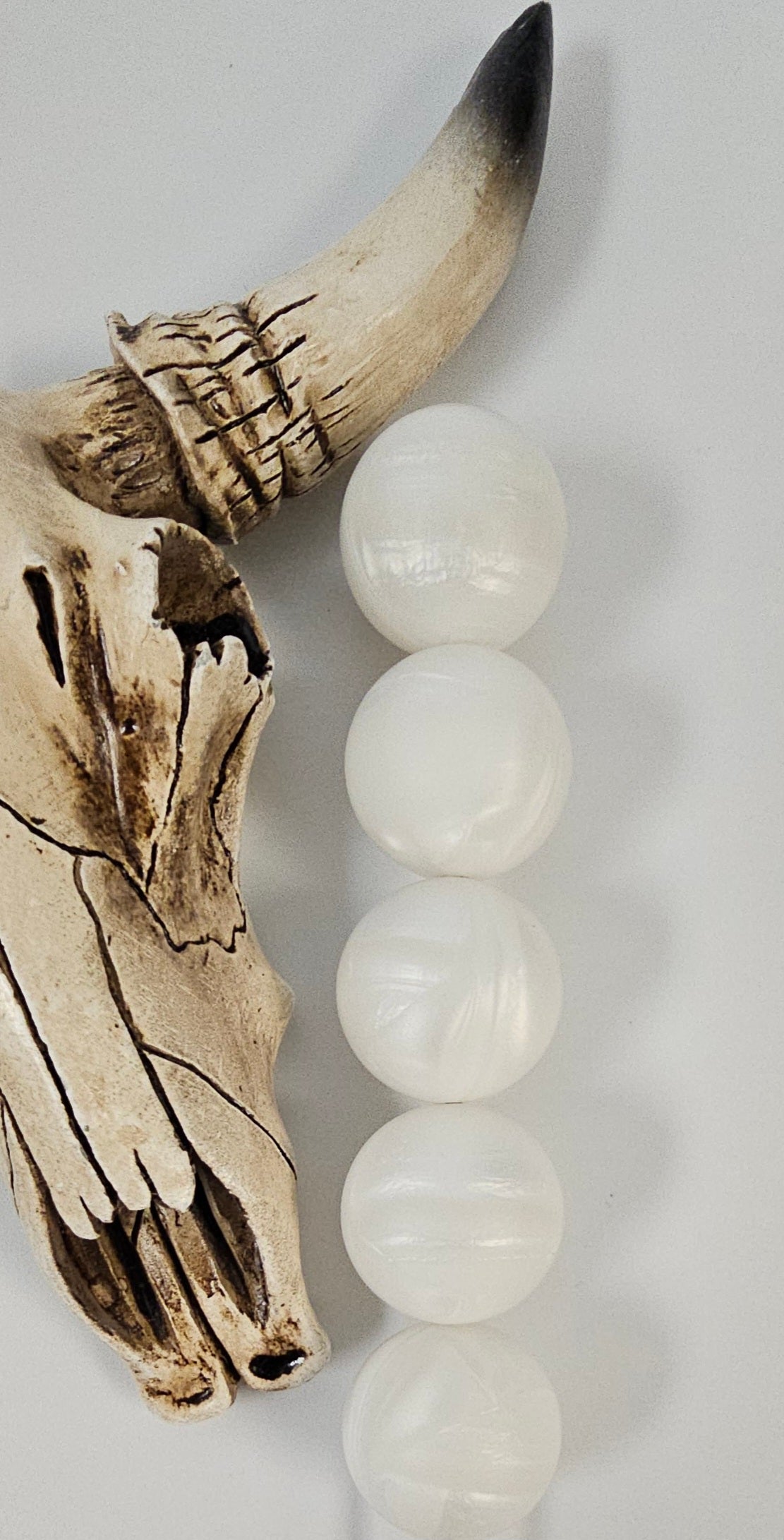 19mm Solid Silicone Beads