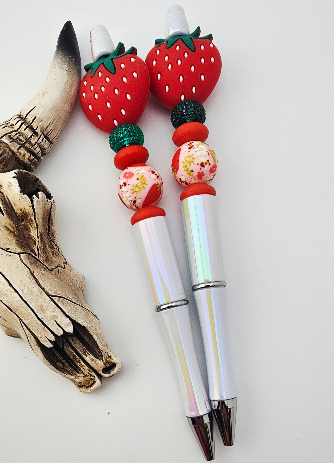 Pre-Made 3D Strawberry Pen