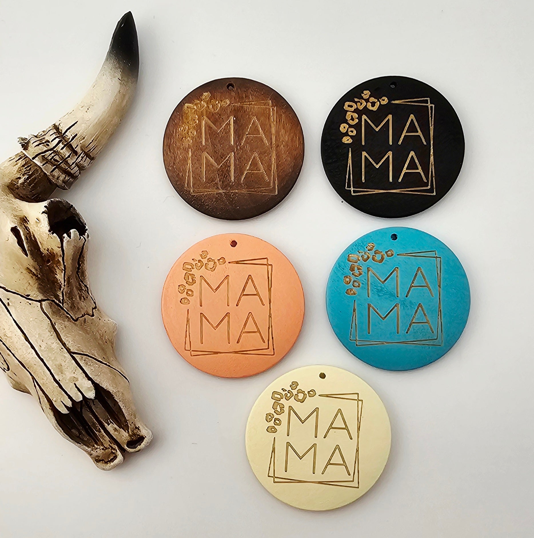 Mama Keychain Charm